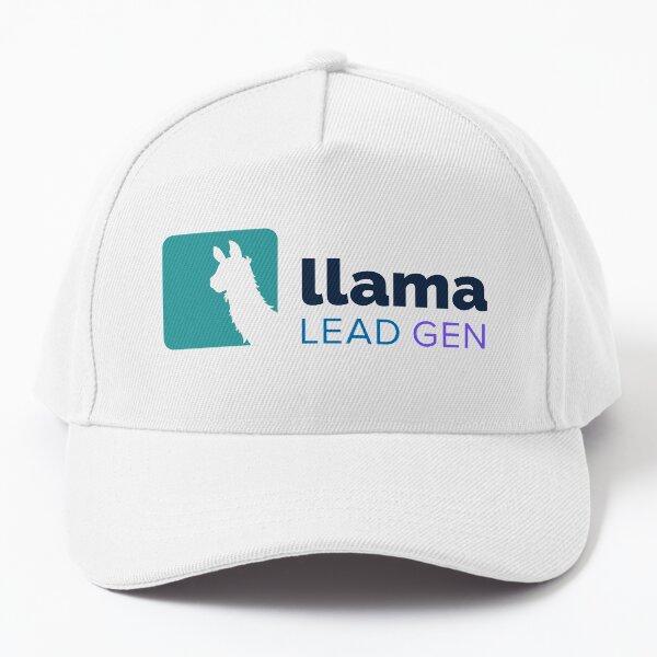 Llama Lead Gen - New Logo Baseball Cap