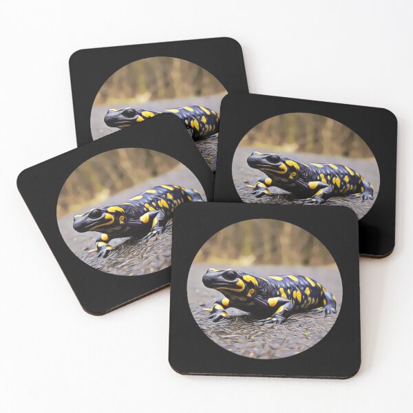 Item preview, Fire Salamander Portrait designed and sold by RevolutionInPaint.
