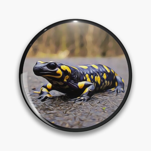 Item preview, Fire Salamander Portrait designed and sold by RevolutionInPaint.