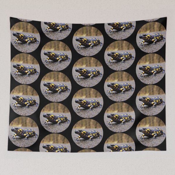 Item preview, Fire Salamander Portrait designed and sold by RevolutionInPaint.
