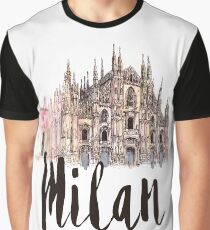 Mailand Grafik T-Shirt