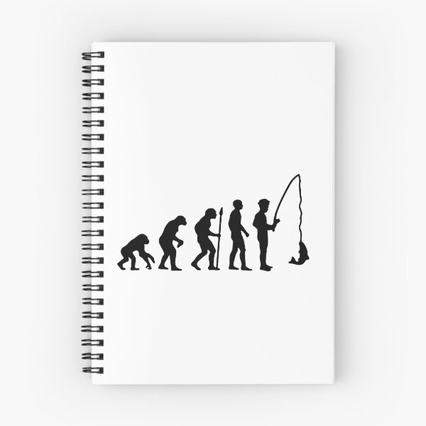 Item preview, Evolution of Fishing Born to go fishing Forced to work Fisherman Stick Figure Bones I love Fishing Art Design Happy Apparel Essential Inspiration Joy Mood Funny designed and sold by DesignByHeartUK.