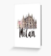 Milan Greeting Card