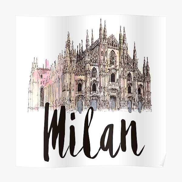 Milan Poster
