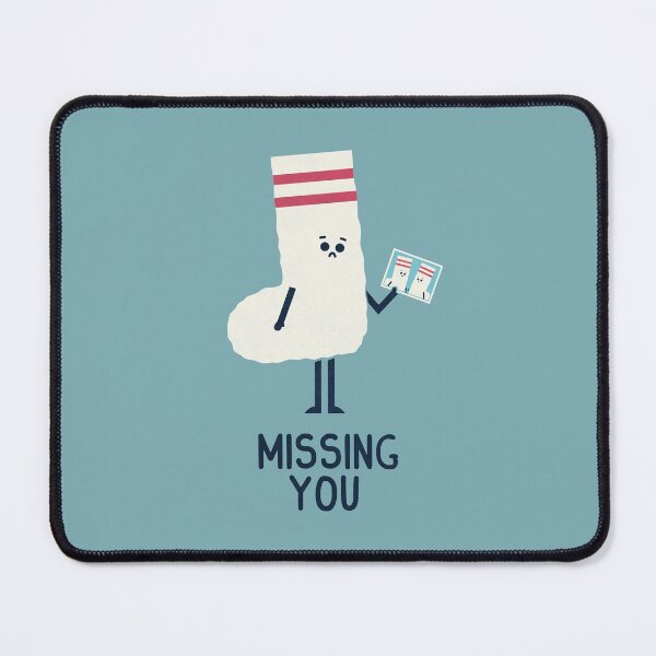 Item preview, Missing Sock designed and sold by HandsOffMyDinosaur.