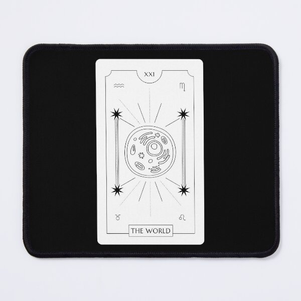 Item preview, The World Tarot Card With Cell designed and sold by quiet-charm.