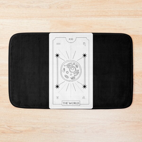 Item preview, The World Tarot Card With Cell designed and sold by quiet-charm.