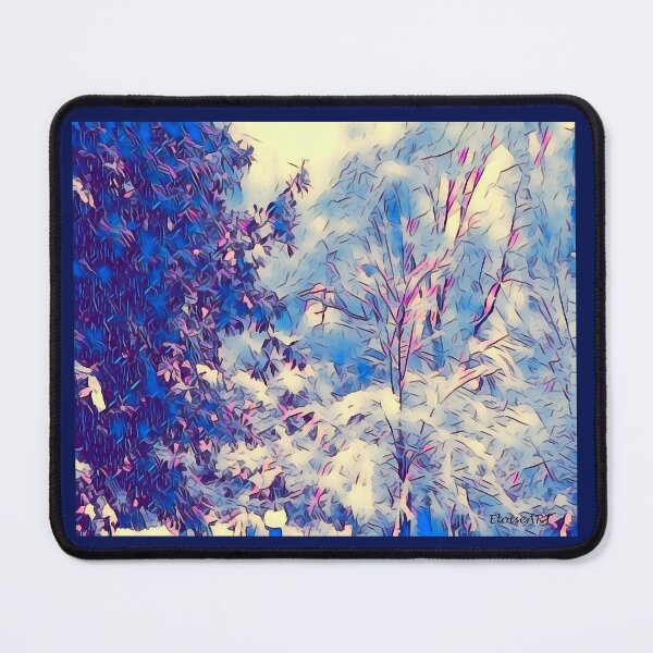 Item preview, Trees at the Foot of the Mountain designed and sold by EloiseArt.