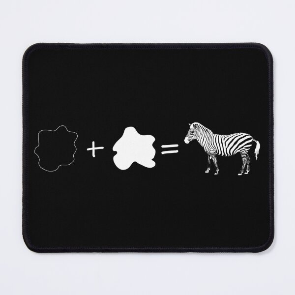 Item preview, Black and white is zebra | Zebra crossing on black designed and sold by un-artiges.