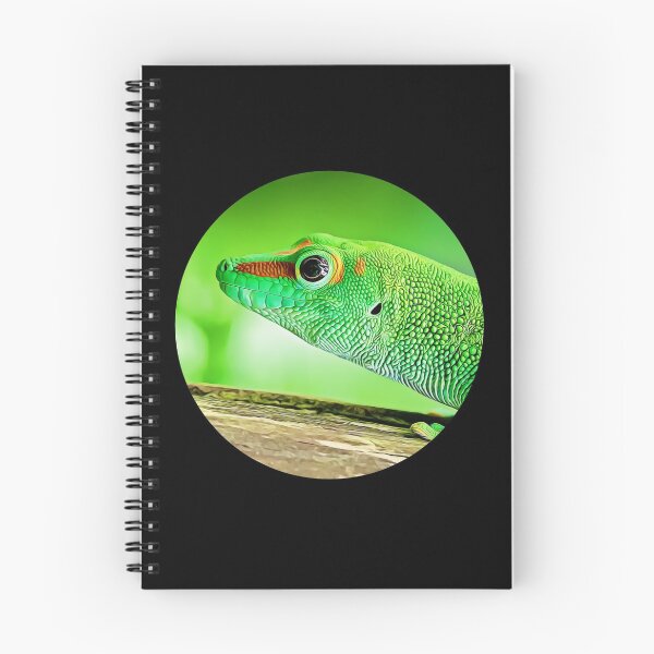 Item preview, Green Gecko Portrait designed and sold by RevolutionInPaint.