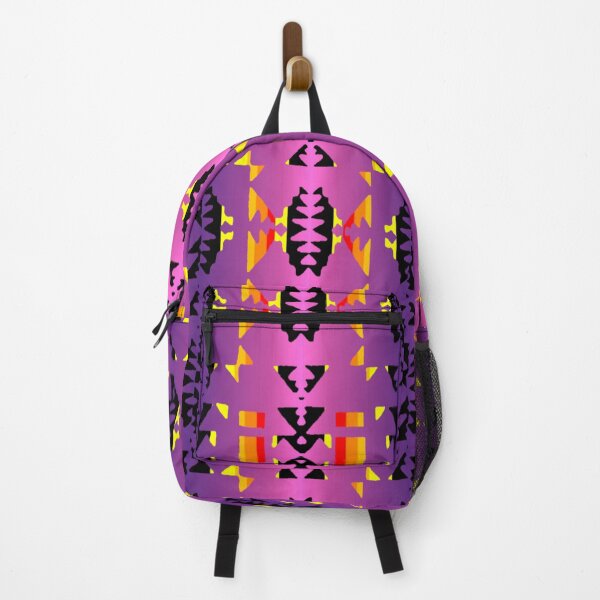 Item preview, Purple / Pink Ombre Native American Blanket Print designed and sold by JMWCD.