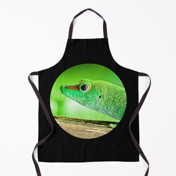 Item preview, Green Gecko Portrait designed and sold by RevolutionInPaint.