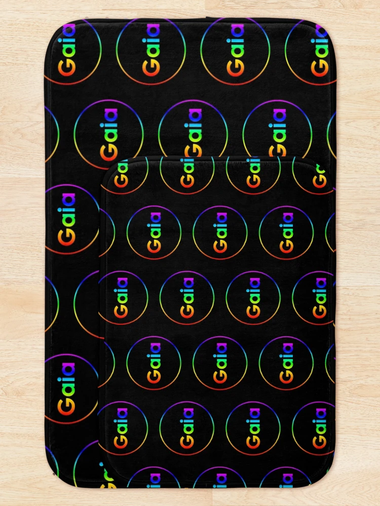 Thumbnail 5 of 6, Bath Mat, Gaia designed and sold by InfinitePathArt.
