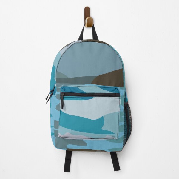 Item preview, Nature Lake And Mountains Abstract Vector Paint designed and sold by RPMELO.