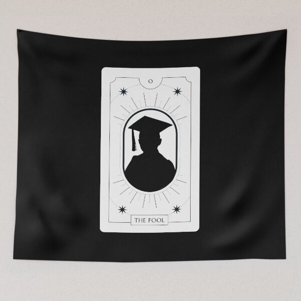Item preview, The Fool Tarot Card With Graduate designed and sold by quiet-charm.