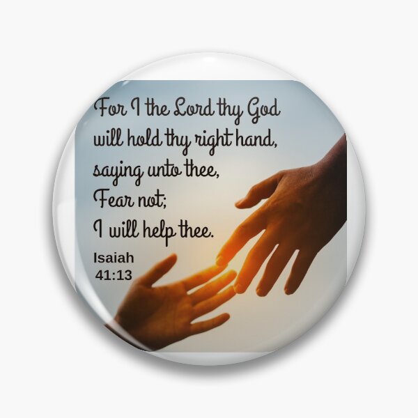 Item preview, Isaiah 41:13 KJV designed and sold by Caregiverology.