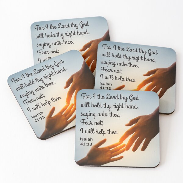 Item preview, Isaiah 41:13 KJV designed and sold by Caregiverology.