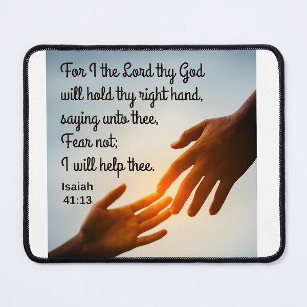 Item preview, Isaiah 41:13 KJV designed and sold by Caregiverology.