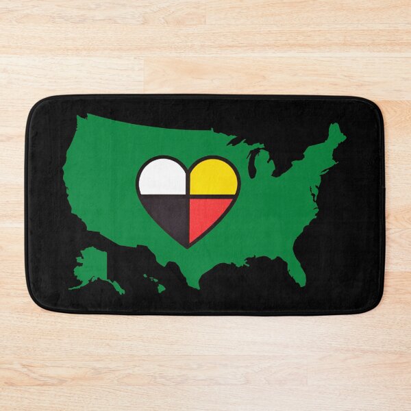 Item preview, Heart Medicine Wheel Over America designed and sold by PNWEnergy.