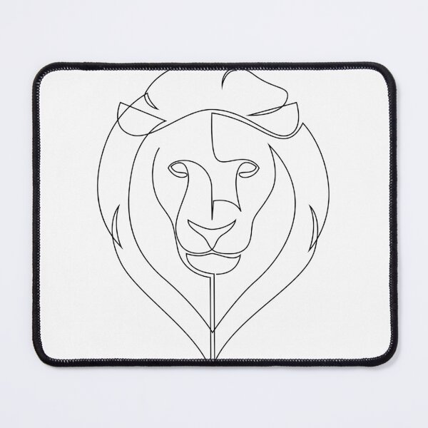 Artikelvorschau, Lion One Line entworfen und verkauft von addillum.