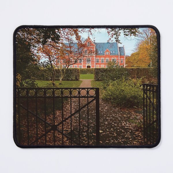 Item preview, Autumn morning outside the castle designed and sold by HenrikGPhoto.