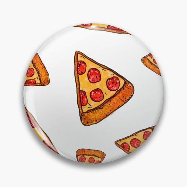 Item preview, Pepperoni pizza slices designed and sold by Jessiiccaadraws.