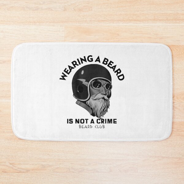 Item preview, Beard Guy Wearing a Beard is not a crime Beard Club - Beard Slogan designed and sold by emm-j.