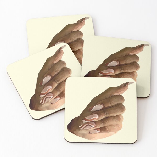 Item preview, Helen's Wavy Acrylic Nails designed and sold by emiliapapaya.