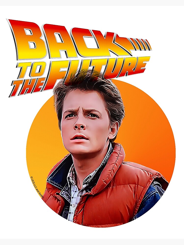 Marty Mcfly - Back to the Future print by 2ToastDesign, back to