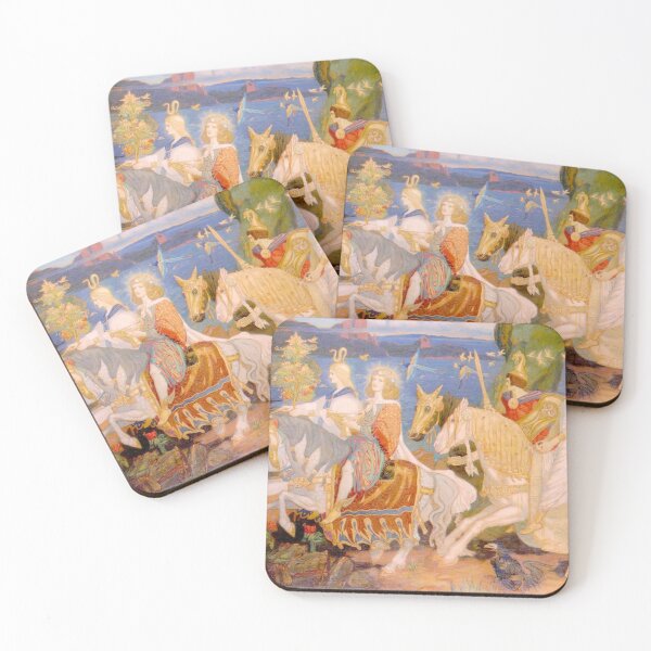Item preview, People riding horses and unicorns designed and sold by IliaLobell.