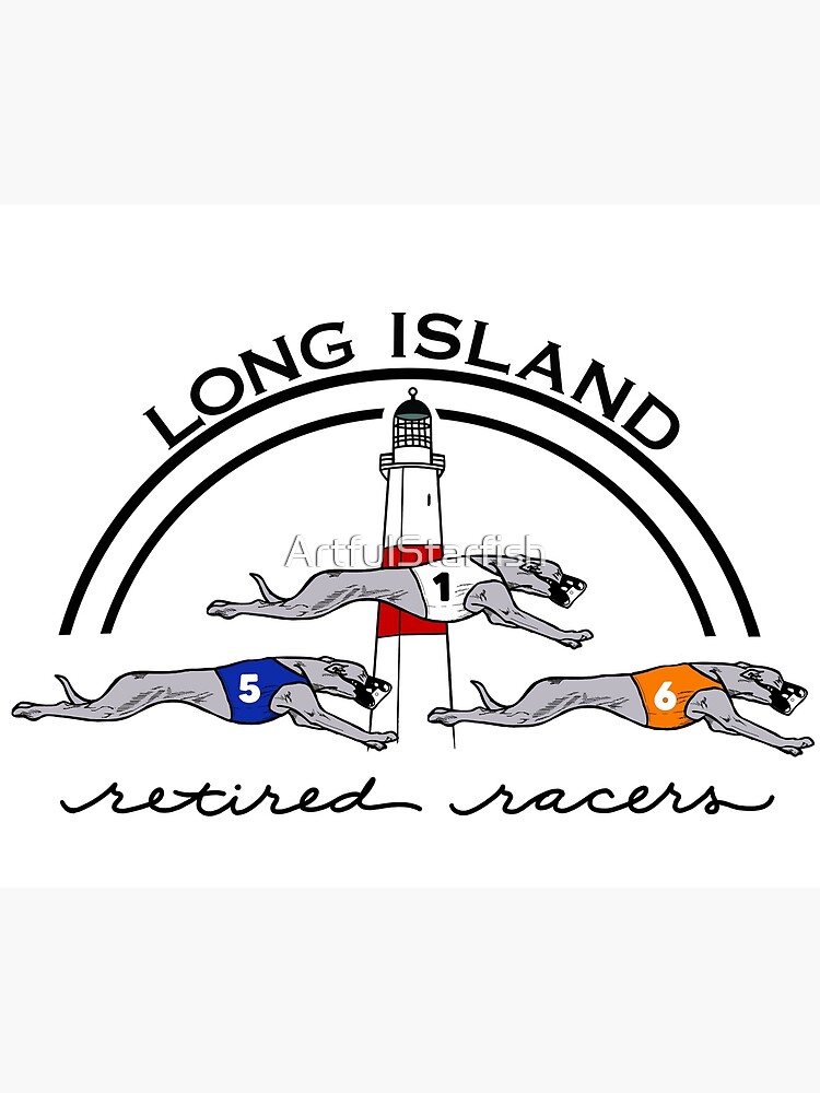 "Long Island Retired Greyhound Racing Nassau" Photographic Print for