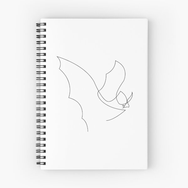 Item preview, Night Hunter - One Line Bat designed and sold by addillum.