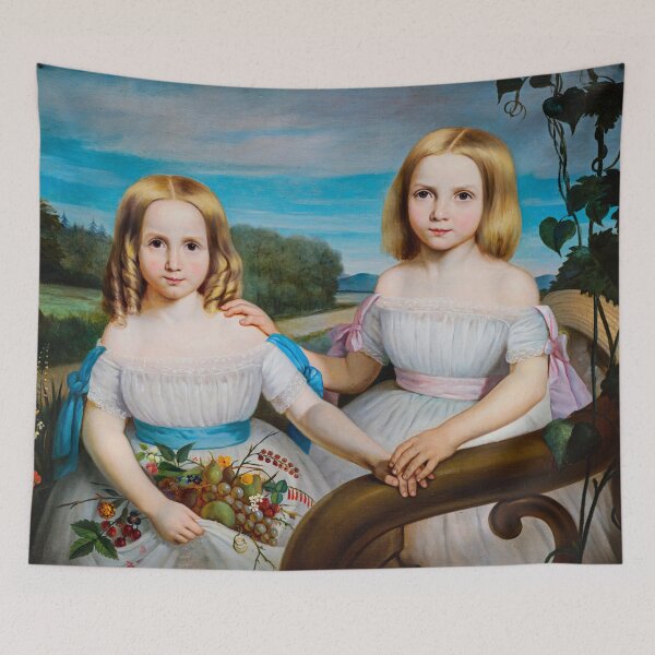 Aperçu de l'œuvre Olympe et Flore Chauveau - Théophile Hamel créée et vendue par brushandframes.