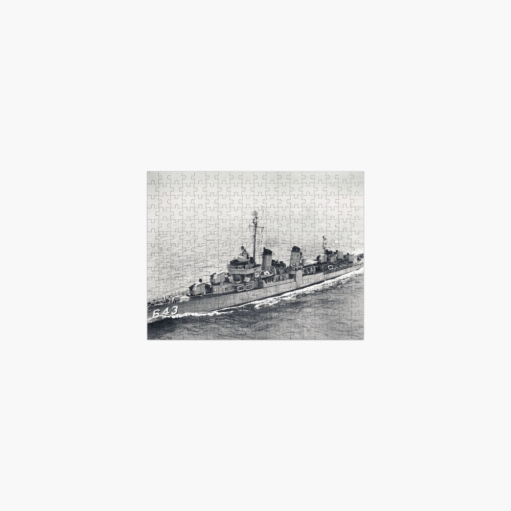 USS SIGOURNEY (DD-643) SHIP'S STORE Jigsaw Puzzle