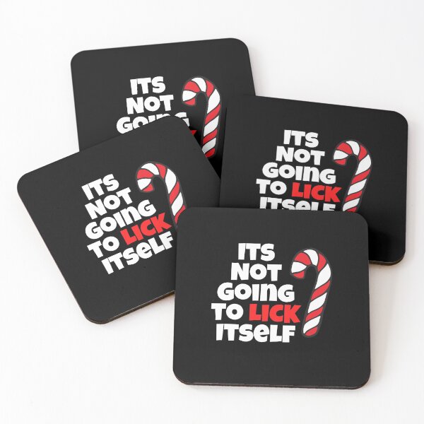 Item preview, Christmas - Its Not Going To Lick Itself designed and sold by Peter Stawicki.