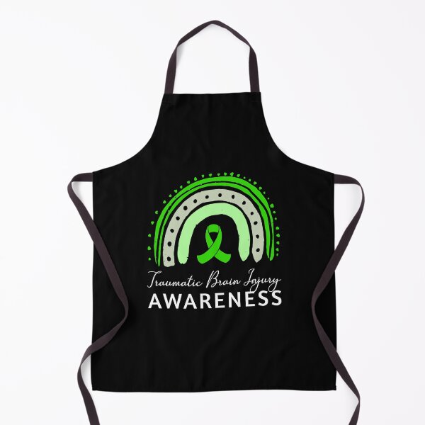 Item preview, Traumatic Brain Injury Awareness / Green Ribbon TBI Support design designed and sold by CreatedByHeidi.