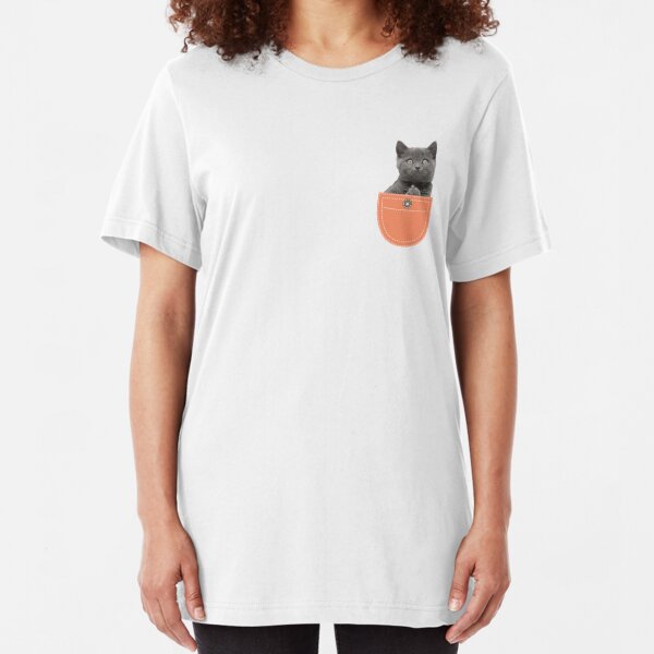 cat giving the finger t shirt