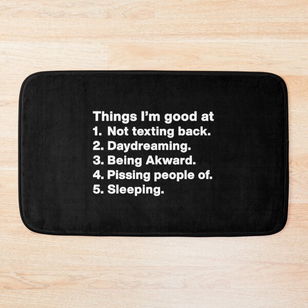 Item preview, Things I’m good at designed and sold by ActiveNerd.
