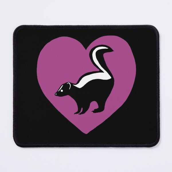 Item preview, Skunk Heart for Skunk Lovers, Purple designed and sold by Mochi-Merch.