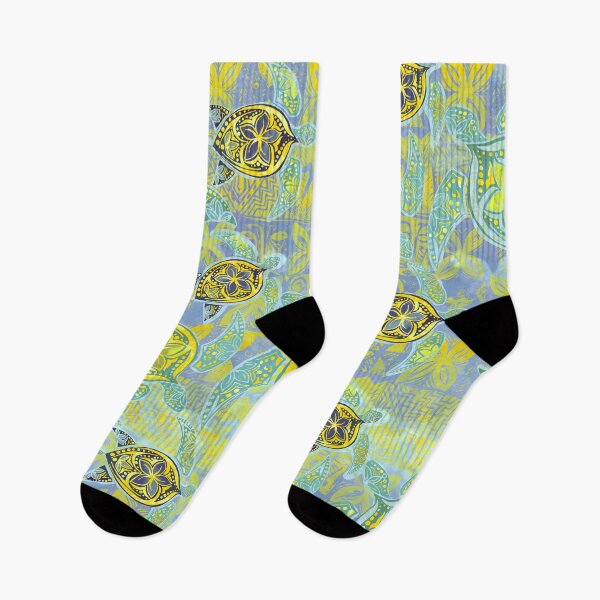 Item preview, Polynesian - Samoan - Hawaiian Tribal Turtles HONU-129 designed and sold by sunnthreads.