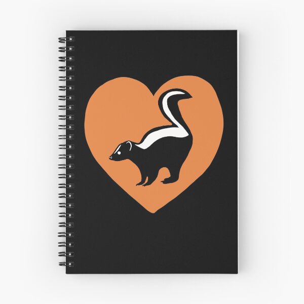 Item preview, Skunk Heart for Skunk Lovers, Orange designed and sold by Mochi-Merch.