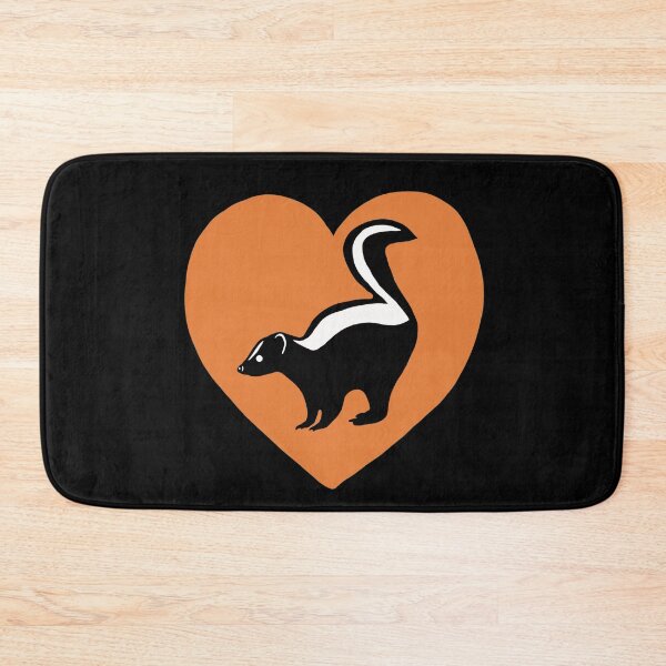 Item preview, Skunk Heart for Skunk Lovers, Orange designed and sold by Mochi-Merch.