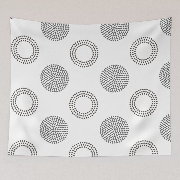 Item preview, Brownish-Gray Gray and White Circle Dot Pattern Pairs Sherwin Williams 2022 Popular Color Sherwin Williams Urbane Bronze SW 7048 - Colour Trends - Shade - Hue designed and sold by ColorOfTheYears.