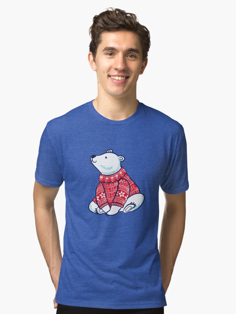 Alternative Ansicht von Eisbären Vintage T-Shirt