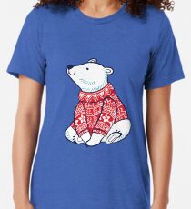 Polar bears Tri-blend T-Shirt