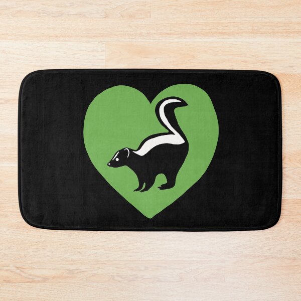 Item preview, Skunk Heart for Skunk Lovers, Green designed and sold by Mochi-Merch.