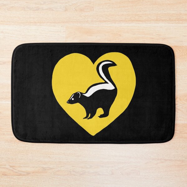 Item preview, Skunk Heart for Skunk Lovers, Yellow designed and sold by Mochi-Merch.