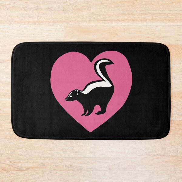 Item preview, Skunk Heart for Skunk Lovers, Pink designed and sold by Mochi-Merch.