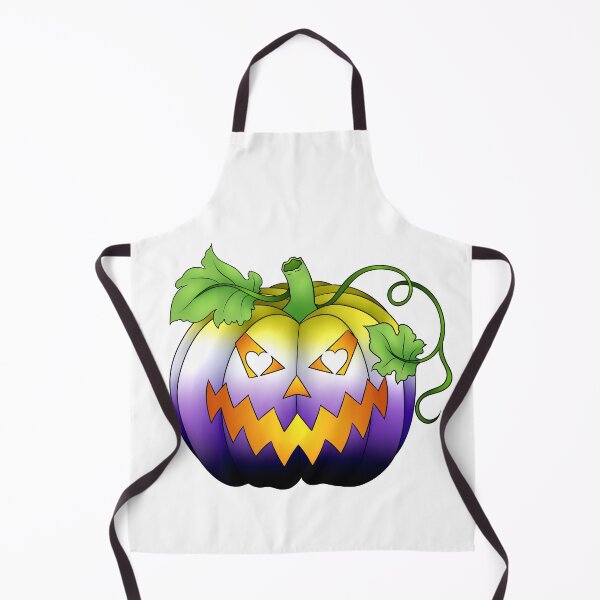 Item preview, Non-binary Pride Pumpkin designed and sold by MetallicWings15.