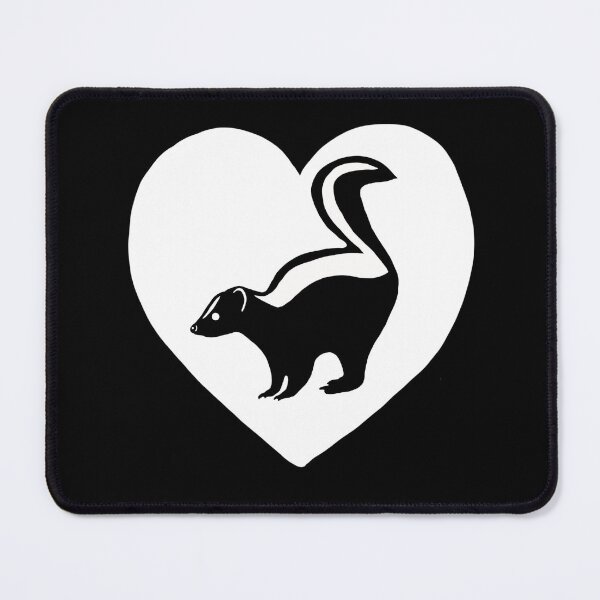 Item preview, Skunk Heart for Skunk Lovers, White designed and sold by Mochi-Merch.